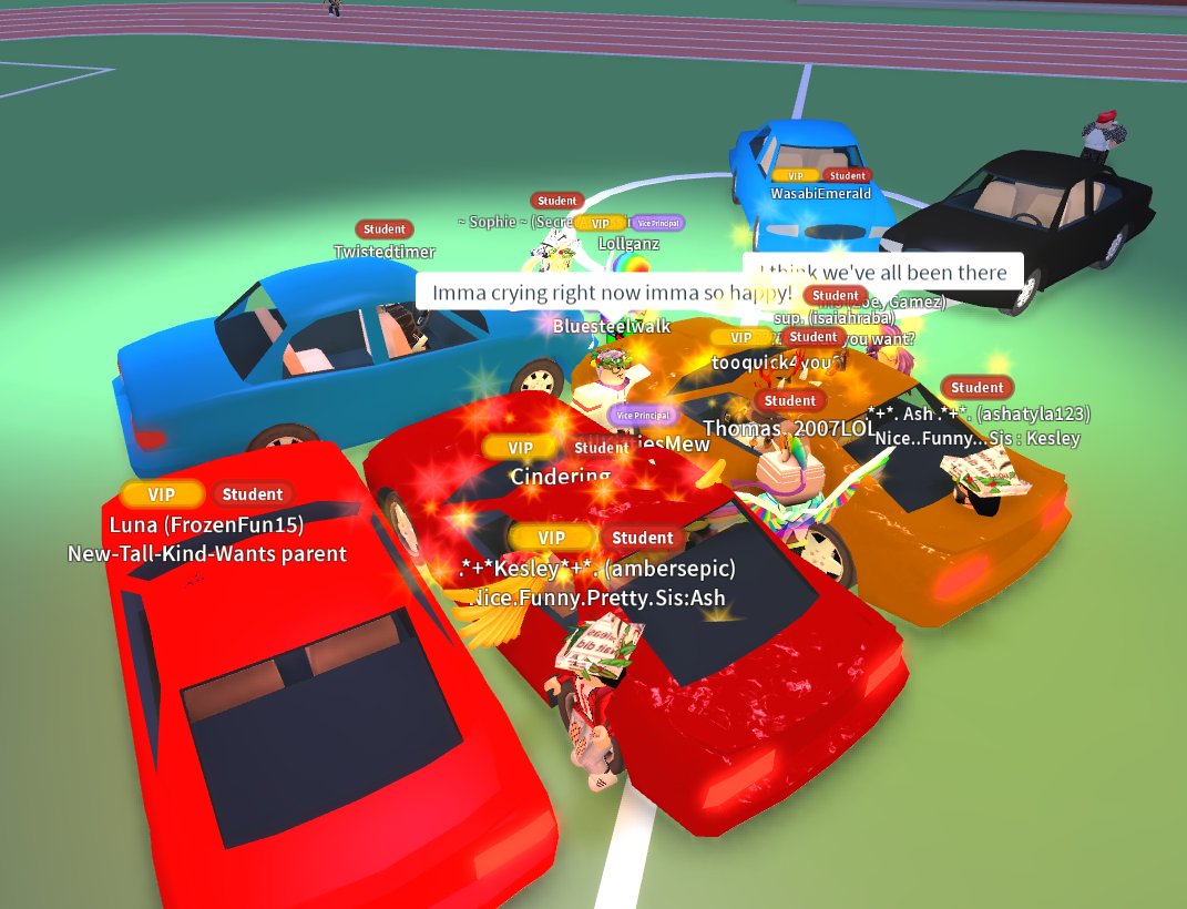 Brian Wilson On Twitter Vehicle Skins Are Available In Rhs2 Now Was Gonna Set Up A Fancier Picture For The Occasion But I Ran Into Tooquick4you2 Right After The Update And We - roblox high school 2 codes 2018