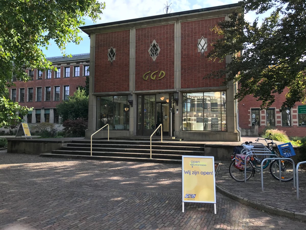 Een prachtige dag voor Open Monumentendag. Onze deur staat open!