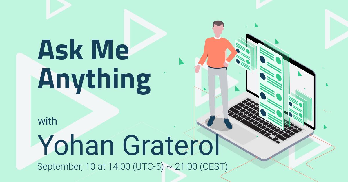 2 more days until our next #AMA session. Our CTO &amp; Co-Founder <a href="/yograterol/">Yohan Graterol</a> will be answering your question on Discord. Make sure to be there! discord.gg/fGdPSA2
September 10, 21:00 (CEST) ~ 14:00 (UTC-5)