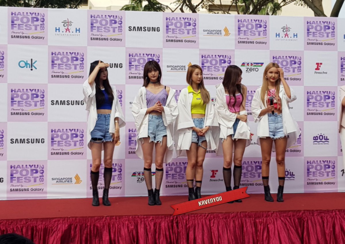 KAvenyou's tweet image. EXID is up next.. and Solji is back too! ㅠㅠ #HallyuPopFest #EXID #EXIDinSG