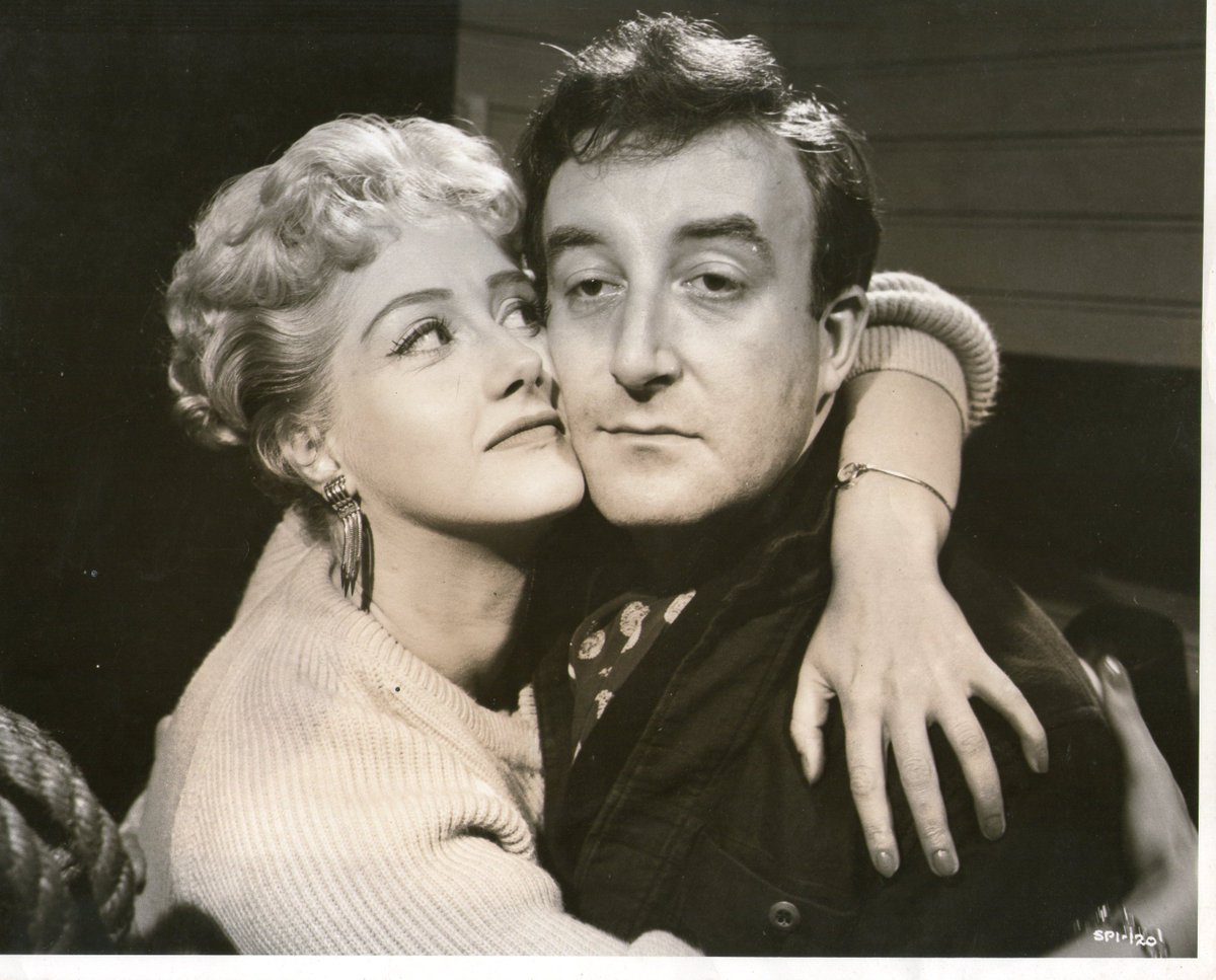 #BOTD 1925 the great Peter Sellers here pictured with lovely Liz Fraser who we are still coming to terms with losing recently. This original photo showing them in TWO WAY STRETCH  was given to me by Liz, so is treasured! #PinkPanther #WrongArmOfTheLaw #Ladykillers #GoonShow