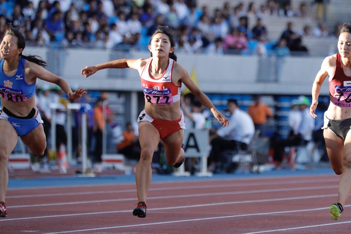Ekiden News Sur Twitter 久保山晴菜 福岡大11 86 山中日菜美 立命館大 11 福田 真衣 日本体育大11 94 日本ic 100m