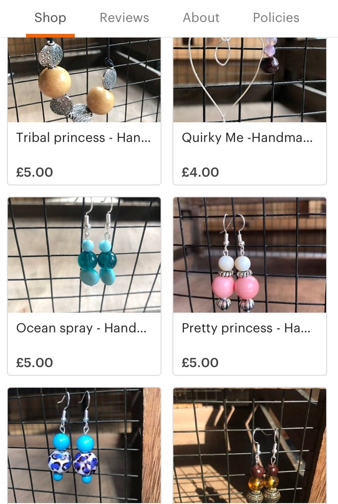 @RReviews_blog Morning all! Im selling handmade jewellery at my Etsy shop, please have a look and pass on the word to anyone you think might like  - etsy.com/uk/shop/NextCh… #smallbiz #handmade #etsy #womaninbizhour