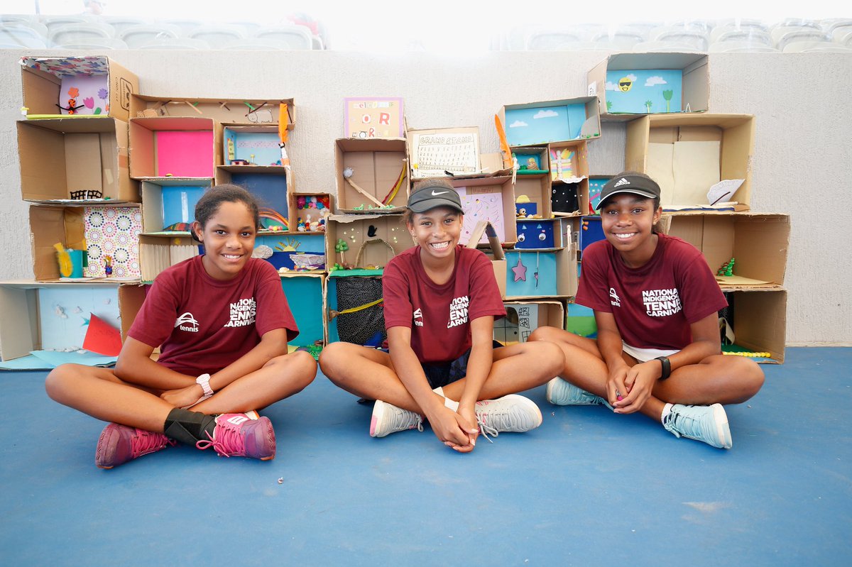 TennisAustralia (@tennisaustralia) on Twitter photo Day three has wrapped for participants at the National Indigenous Tennis Carnival.
Daniel Motlop popped in to run an AFL clinic with kids for their off-court activities ππΎ
Finals get underway tomorrow!
Read more: tennis.com.au/?p=112589
<a href="/Motlopdaniel/">Daniel Motlop</a> #NITC18 Day three has wrapped for participants at the National Indigenous Tennis Carnival.
Daniel Motlop popped in to run an AFL clinic with kids for their off-court activities ππΎ
Finals get underway tomorrow!
Read more: tennis.com.au/?p=112589
<a href="/Motlopdaniel/">Daniel Motlop</a> #NITC18