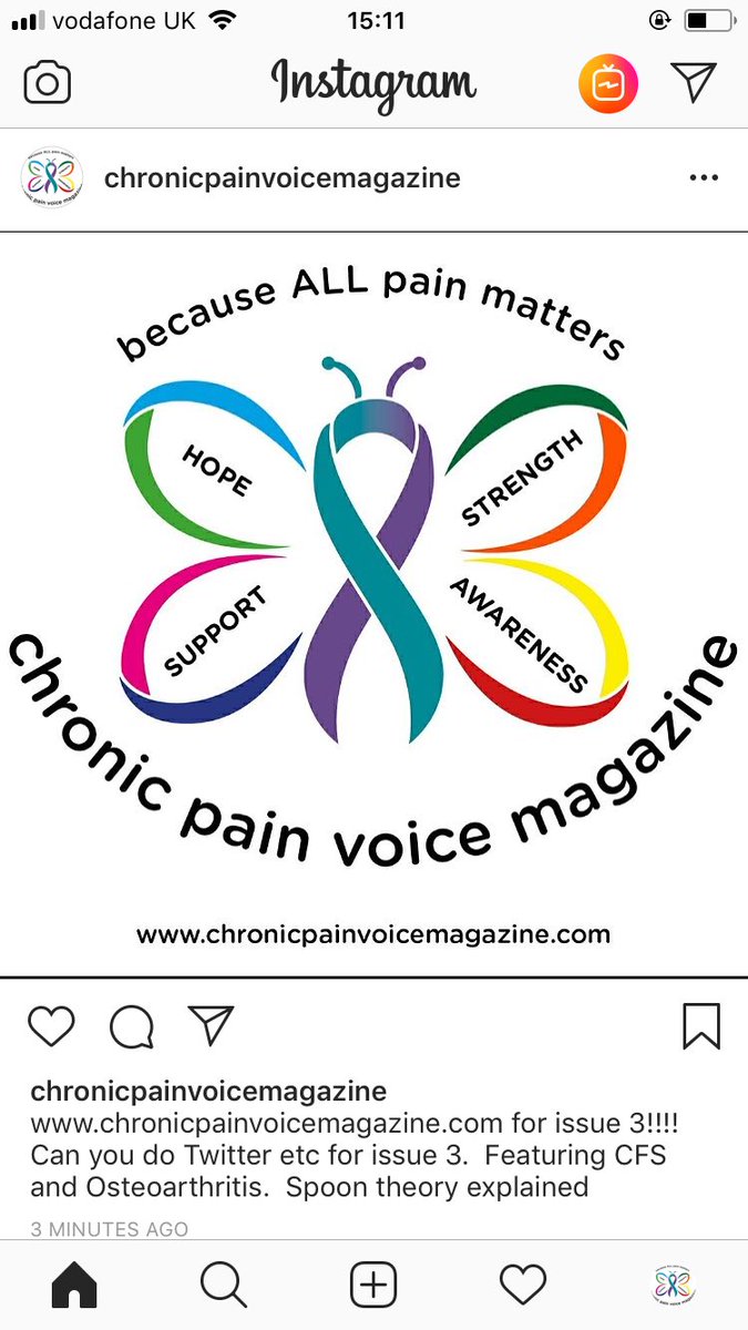 Issue 3 out now!!!! chronicpainvoicemagazine.com