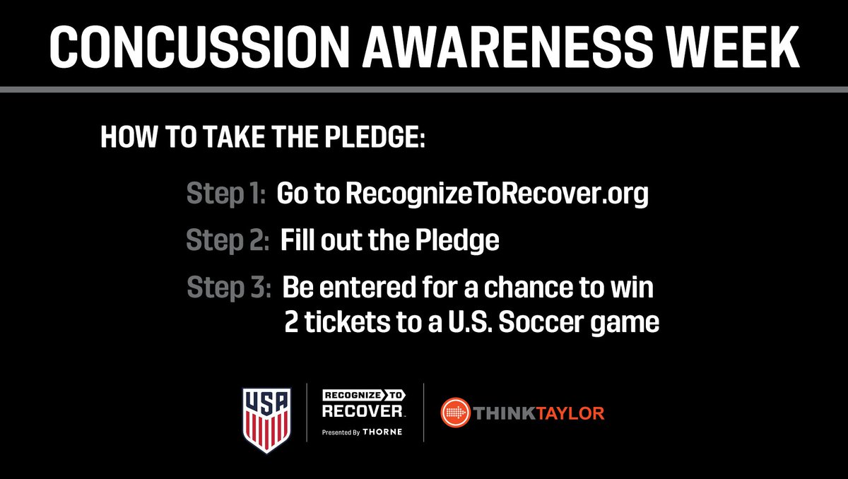 GeorgiaSoccer's tweet image. Take the #TTPledge with @ussoccer here: bit.ly/2wwAmta #ConcussionAwarenessWeek