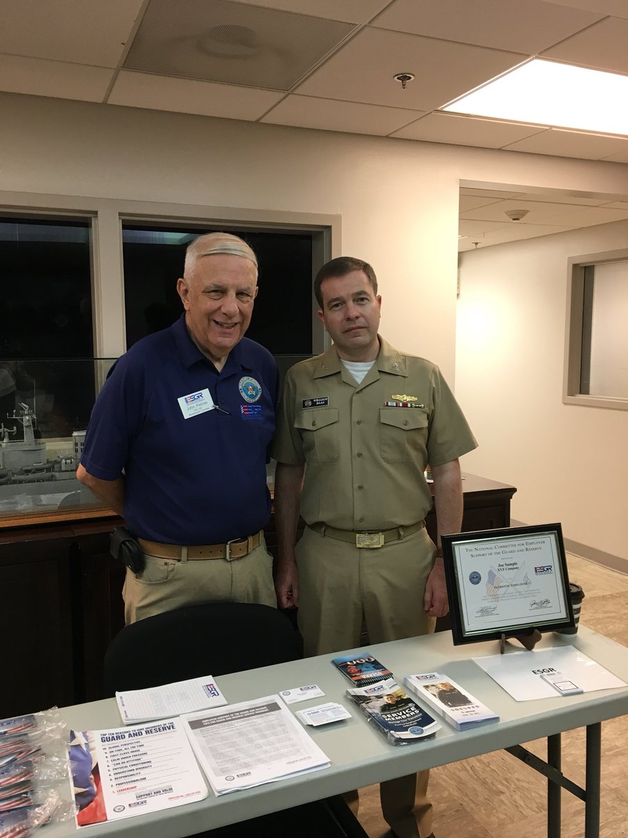baas_will's tweet image. Massachusetts @ESGR rep stopped by drill weekend at NOSC Quincy. Asked if my employer was supportive...good opportunity to mention @comcast as 2017 ESGR Freedom Award recipient and @ComcastMilitary + @ComcastVetNet commitment to support our employees in the Reserve and Guard!