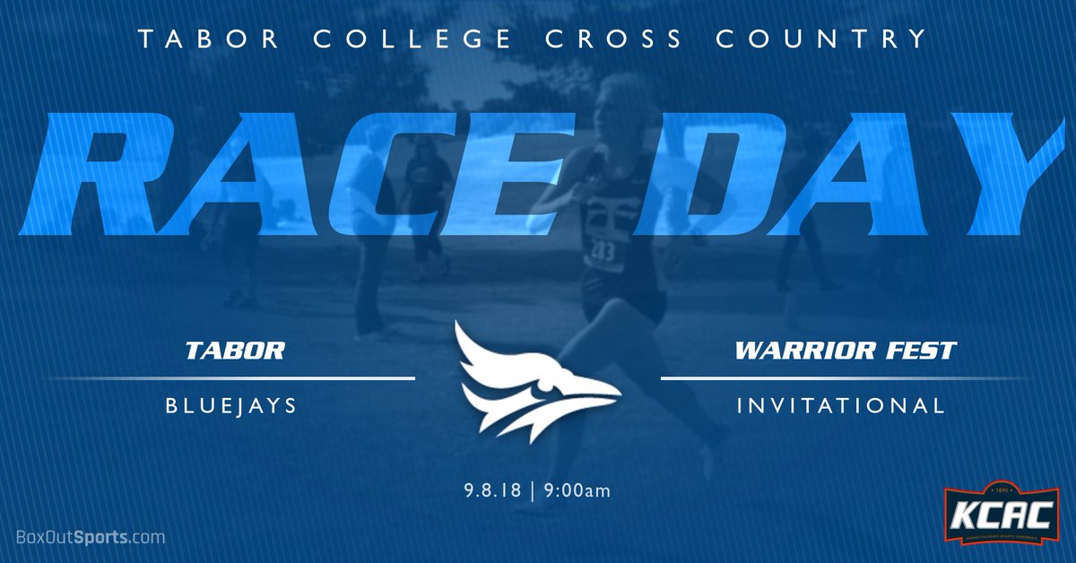 GoTaborBluejays's tweet photo. Bluejay XC getting ready for meet #1 at the Warrior Fest Invitational! #wingsup #defyhomeostasis https://t.co/bYJwci6TOf