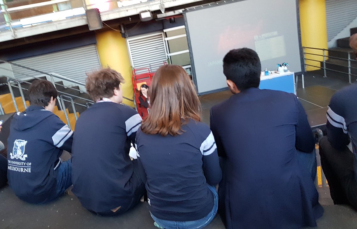KylaAdams5's tweet photo. Long afternoon/evening at #AstroLight18. It was great to see so many people interested in all things astro and light. Huge thanks to @astrobarney for the organization of the @SciMelb stalls! 💫 https://t.co/3g5s5n1vIO