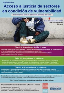 chelolabad's tweet photo. Talleres Acceso a justicia de sectores en condición de vulnerabilidad: herramientas para el adecuado abordaje del caso
https://t.co/k9TmY4bIlK https://t.co/ou2hNBcNcr
