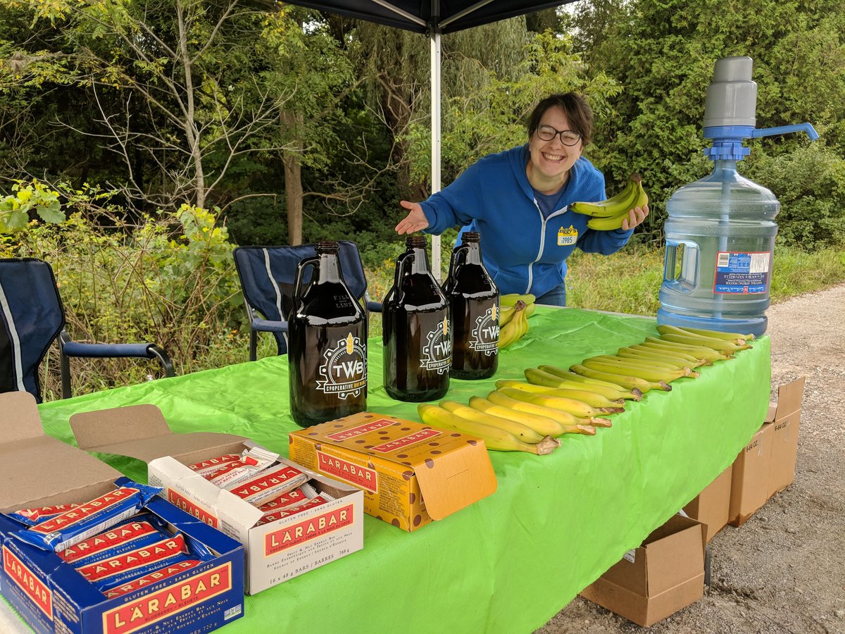 holdthelineWR's tweet photo. Our friends at @ZiggysCycleKW has riders covered at our first aid station for #HTL2018 https://t.co/RZdUMKE6VF