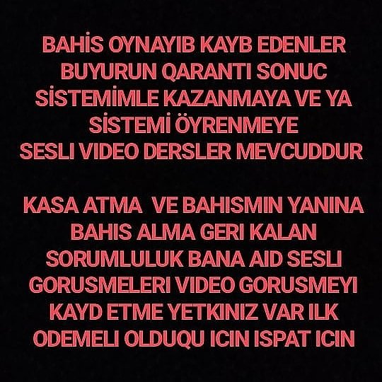 Bahis666Canli's tweet photo. #bahisçi  #kasakatlama  #iddia  #mackolik #nesine #temobet #iddaci #bahis #canlibahis  #canli  #intetbahis#rakipbahis1 #vevobahis  #piabet  #canlibahis  #canlimerc #won #bahisçi #aztagram #azgram #instaz #rakipbahis https://t.co/yxukTNO6eO
