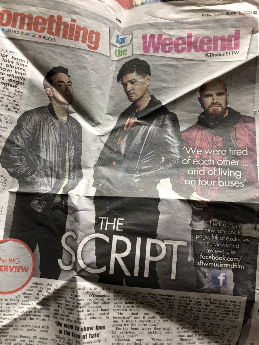ImWithTheScript's tweet photo. Some news articles I saved from way back in 2012 when @TheScript_Danny was on the voice.. & a few additional @TheScript #imwiththescript #freedomchild https://t.co/hMZMRu5gh5