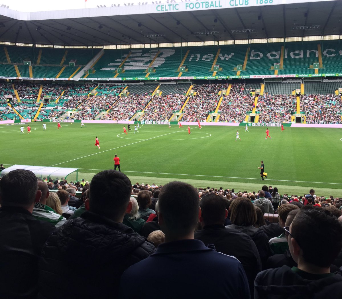 Slusportsmgmt's tweet photo. The #SLU team are in Glasgow today for the Petrov XI v Milner XI in the #matchforcancer. Some great players on show for a great cause. https://t.co/YOHVrCCxXI