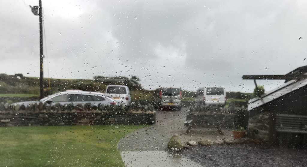 hypocentre's tweet photo. #AccessAnglesey Day 6. A bit too moist for “in real life” geological mapping at Rhoscolyn. However, that doesn’t matter if you can do it in a dry virtual world instead. https://t.co/MIFRmxEuvG