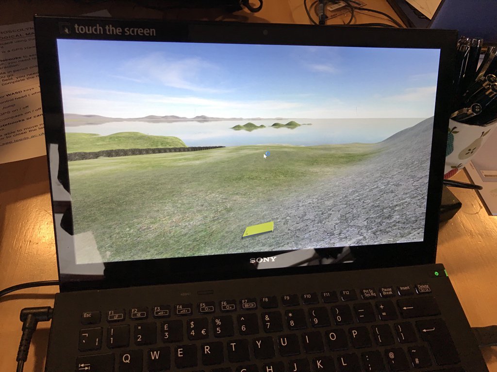 hypocentre's tweet photo. #AccessAnglesey Day 6. A bit too moist for “in real life” geological mapping at Rhoscolyn. However, that doesn’t matter if you can do it in a dry virtual world instead. https://t.co/MIFRmxEuvG