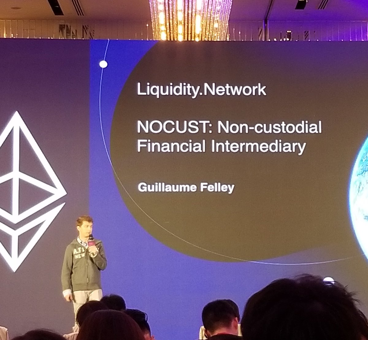 liquiditynet's tweet photo. A week packed with events for @liquiditynet - today we are at the Ethereum Industry Summit in #HongKong where @guillaumefelley is presenting NOCUST - A Novel Non-custodial 2nd-layer Financial Intermediary Solution https://t.co/cwMdMuRQd7 

#blockchain #ETHIS https://t.co/LornLCtDh7