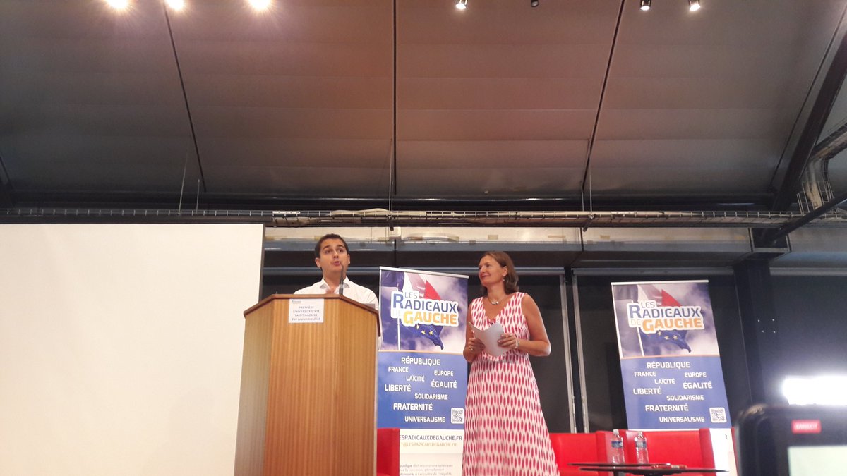 Radicaux2Gauche's tweet photo. Presentation du pré-programme pour les elections Europeennes 2019 par @QMichelon #UElrdg2018 https://t.co/BXfmLOqqEC