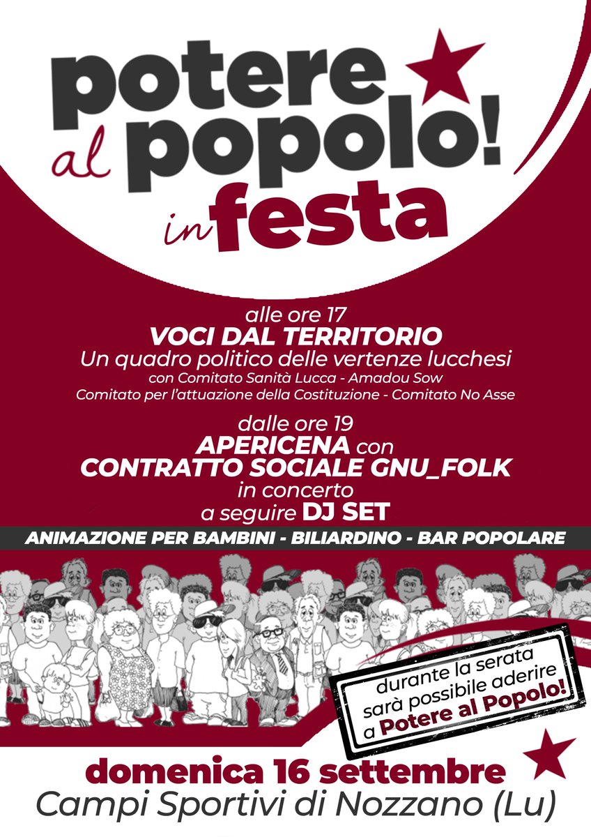 Potere al Popolo Lucca tweet media