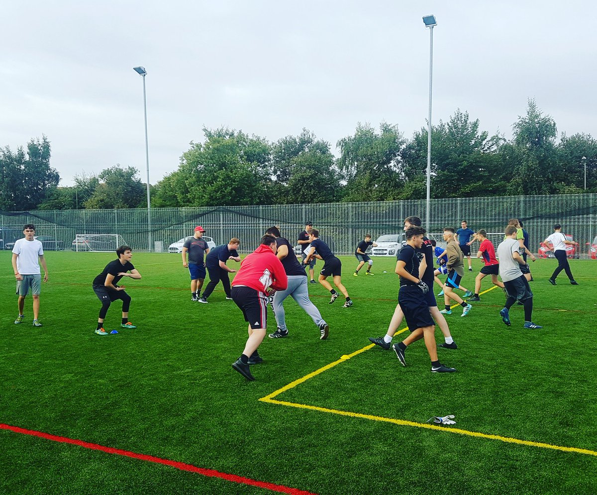 theneaaf's tweet photo. What a turnout at Giants training this morning!
Even more new faces - the club just keeps growing 💪
U19 and want to get involved?
Just get in touch 🏈
#NorthEastAcademy #NorthEastGiants #Youth #Junior #AmericanFootball #BuildTheClub https://t.co/O7Gq3VRtFk