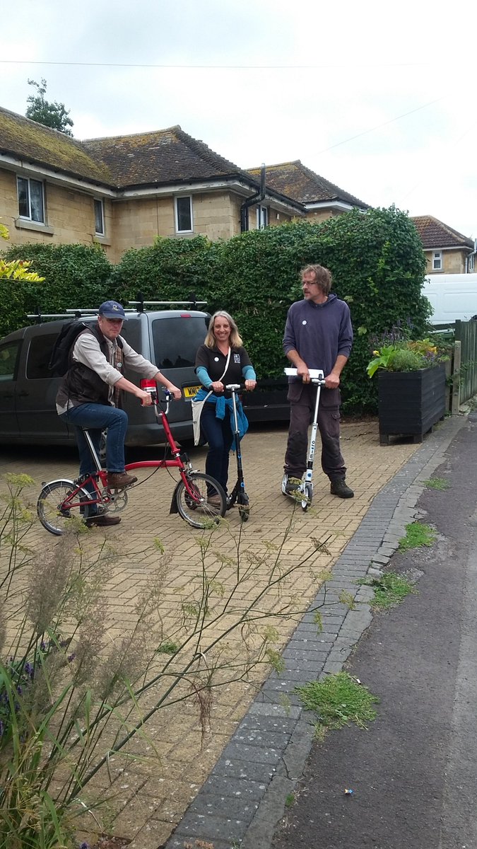 Thanks to our #judgesonwheels out and about around #Whiteway this week for the #frontgardenfestival