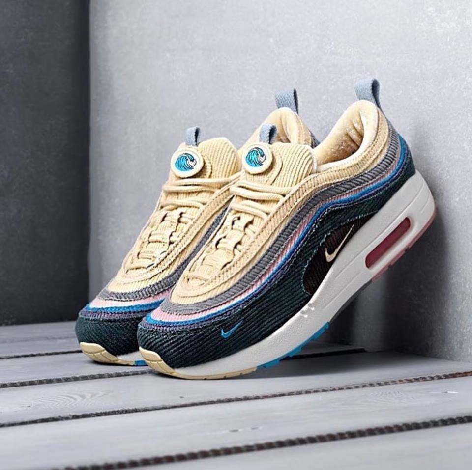 RackFits's tweet photo. Nike Air max 97's x Air max 97's Sean Wotherspoon available for sale! #shoejunkie #nike #white #luxury #new #fashion  #airmax97  #streetstyle #seanwotherspoon #rack #rackwears #order #rackwearszn To place your order? Contact us https://t.co/FNu6SZCqAl