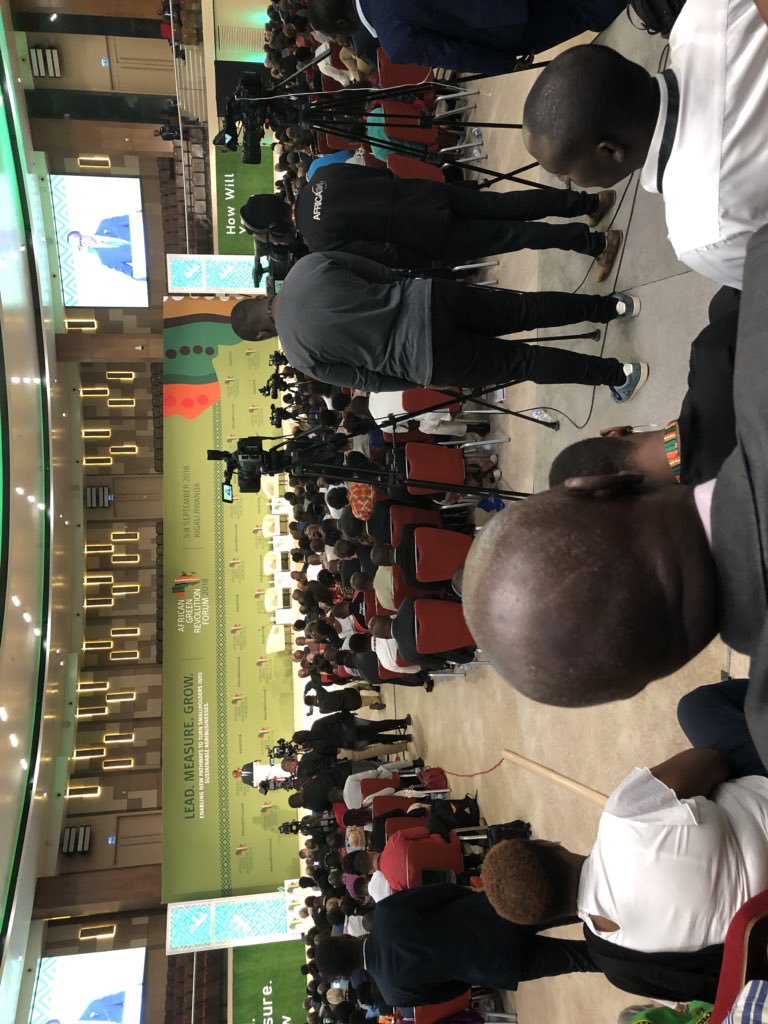 “With the knowledge and tools available, there has never been a better time for young people to be involved in agriculture” President of Rwanda, HE Paul Kagame #AGRF2018