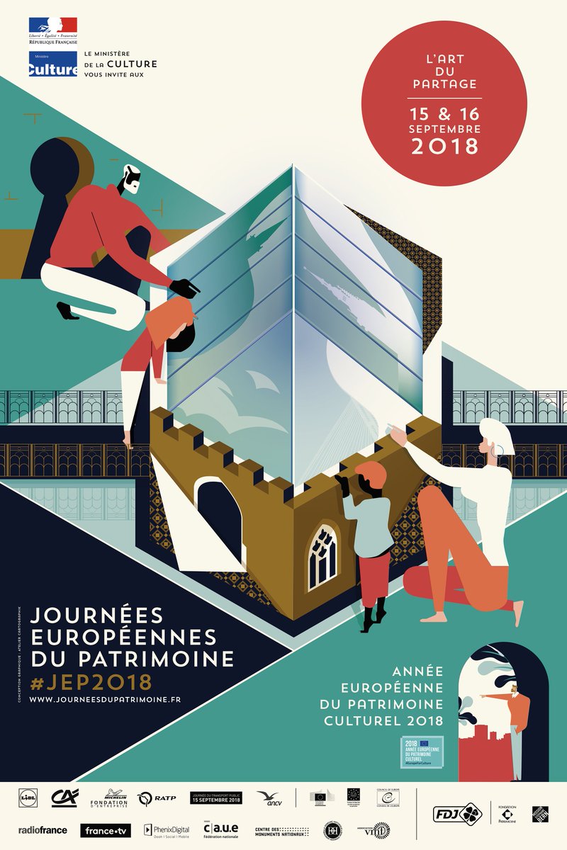 LaManche50's tweet photo. Journées européennes du patrimoine les 15 et 16 septembre : @MancheCD50  ouvre les portes de ses sites et musées départementaux et des Archives départementales @ArchivesManche. #JEP2018
🌐 Sites et musées : https://t.co/rhuwBsL3D1
🌐 Maison de l'Histoire : https://t.co/ABrG3DQdDU https://t.co/9XSxOKNV94