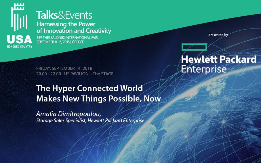 USATIF_2018's tweet image. #HyperConnected world is here... @HPE will show us how. 

#YouAreInvited in #USATIF2018 to celebrate #InnovationNation