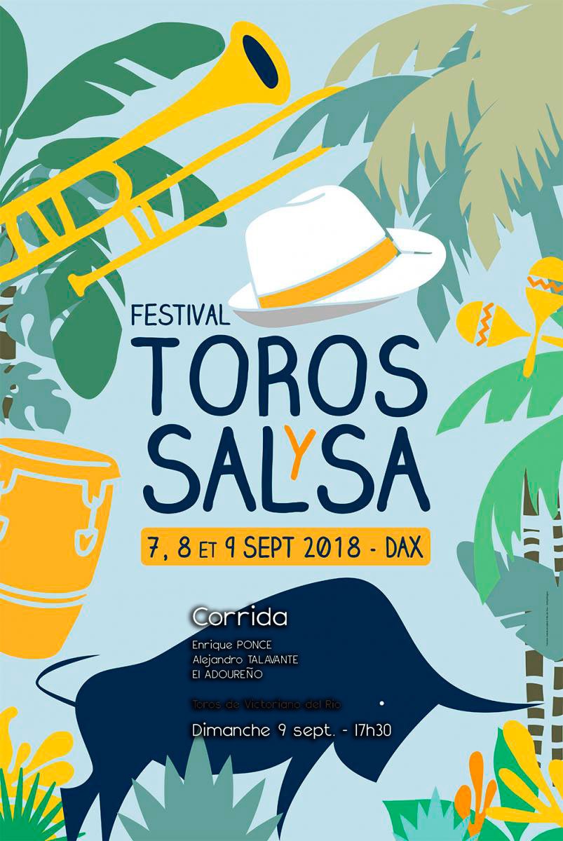 EPonceOficial's tweet photo. Y mañana, domingo 9 de septiembre a las 17:30H, la cita es en #Dax, #Francia
Junto a @infotalavante  y @adoureno 
#TorosySalsa #FestivaldeDax #FranciaTaurina #soñareltoreo #sentireltoreo https://t.co/TS1mLDlcqd