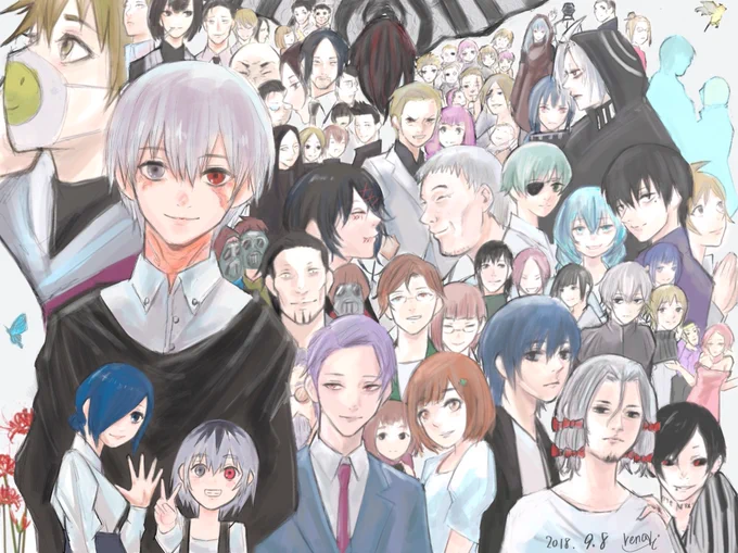 「山羊のうた」
9月8日はヤングジャンプで東京喰種の連載がスタートした日なので記念に♪ 