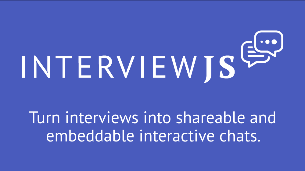 theAdhocracy's tweet image. I&apos;m a sucker for a good gimmick, and #InterviewJS is definitely one of those. 👏Telling stories through a pre-scripted chat interface is a great concept and, honestly, who doesn&apos;t want to interview #Trump or #Obama! 👍
buff.ly/2MF9dL4
#javascript #content #marketing #ux