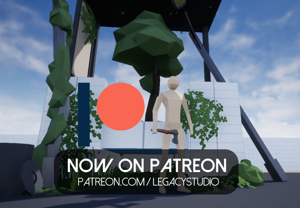 legacystdo's tweet photo. Believe in us? #patreon #UE4 #gamedev #indiegame #survival Thank you! Follow us on Instagram: @ legacygamestudio https://t.co/4jR6CoFVXZ