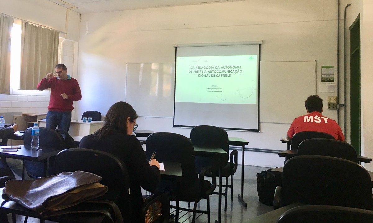 talvacy's tweet photo. Apresentação de parte da minha pesquisa de doutorado no #intercom2018 em #Joinville https://t.co/lA1cL77dLN