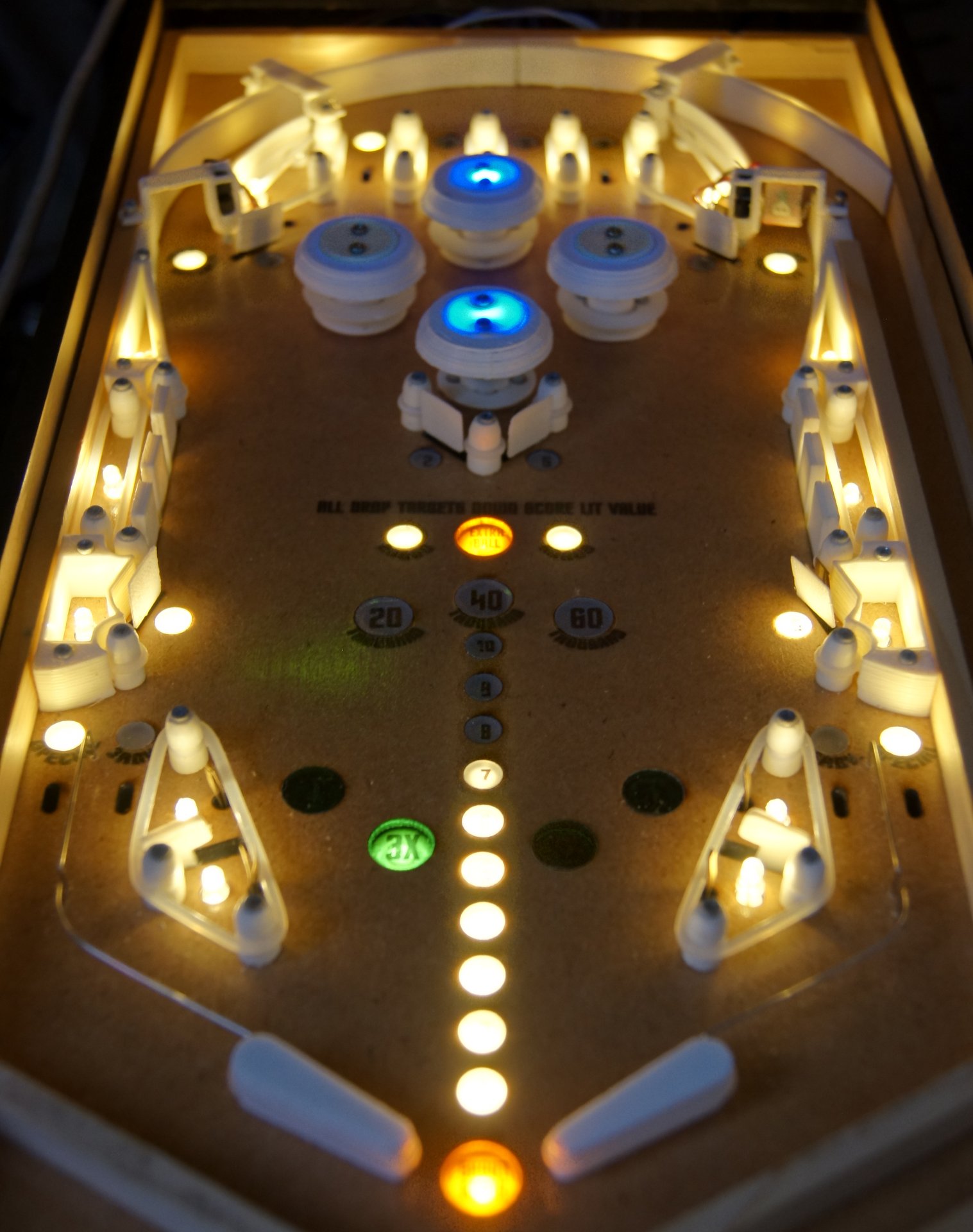 Noguo ポップバンパー点灯 フリッパーちょっと伸びました 1 3 Scale Homebrew Tabletop Pinball Pinball ピンボール Arduino 自作 T Co O5gvi9zxzz Twitter