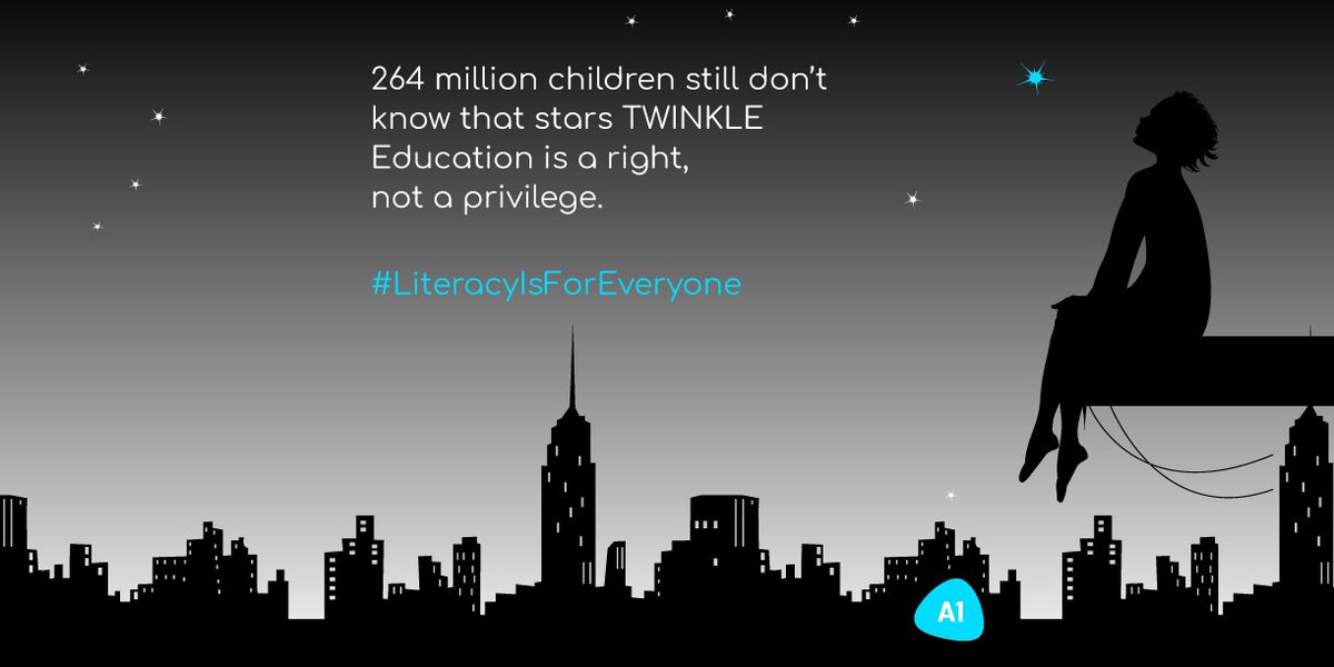 On this International Literacy Day let's strive to provide every little ones the basic education that will give them the gift of a better life. #LiteracyIsForEveryone