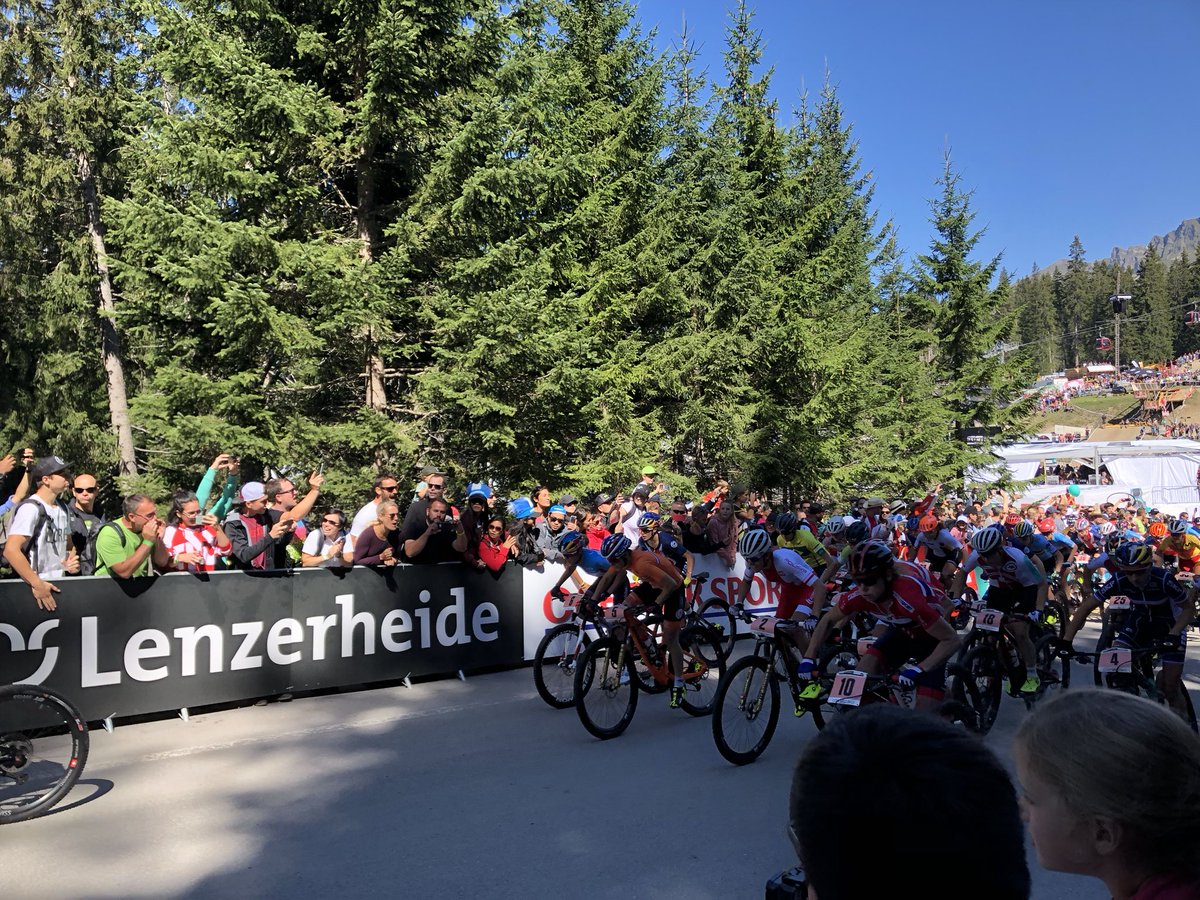 sumali_ch's tweet photo. Jetzt geht es los #Lenzerheide2018 https://t.co/UBwwnE643R