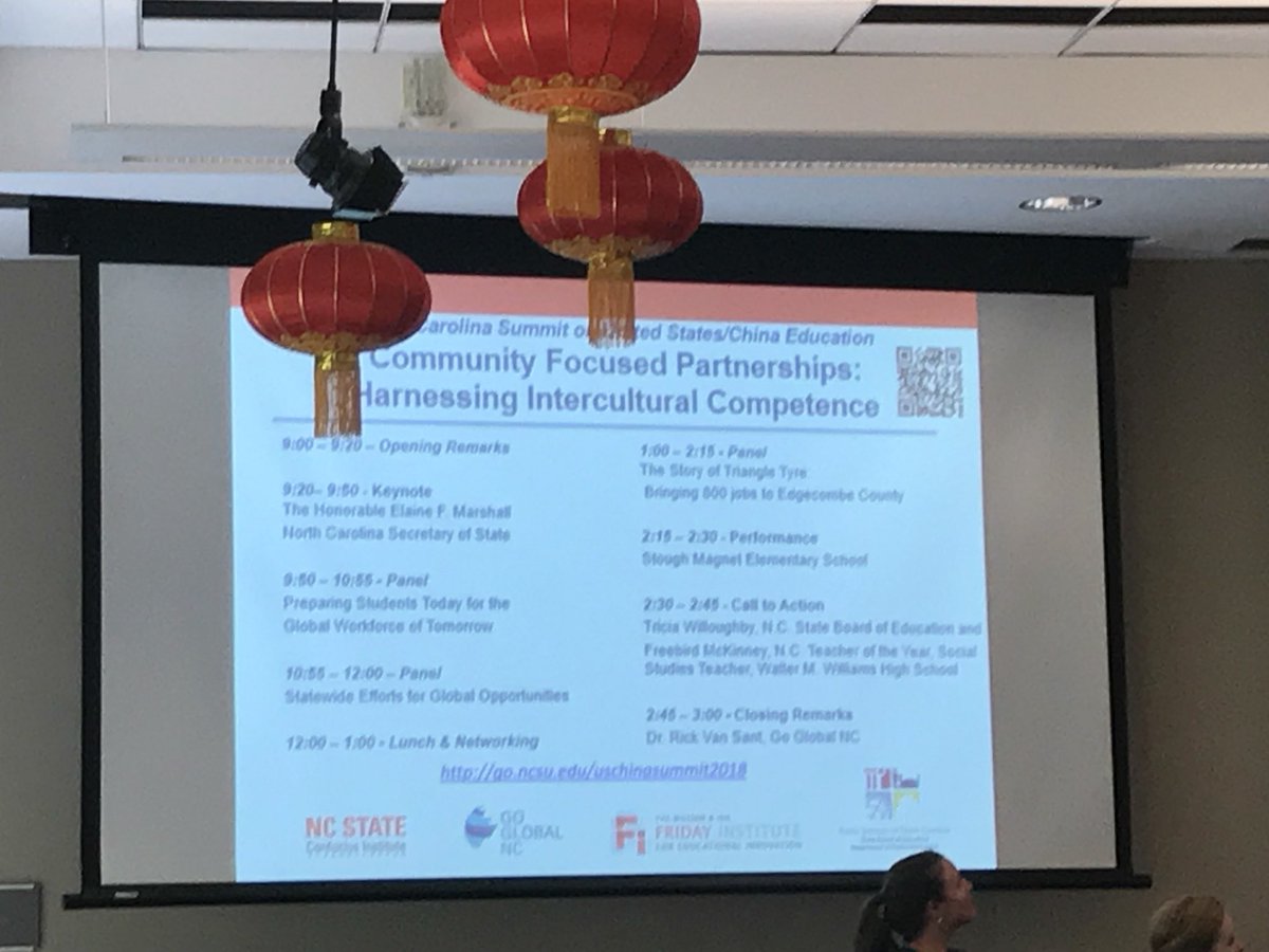 FreebirdsShire's tweet photo. Such an honor to speak at the China Summit hosted by Go Global of NC, NC State University, and the Friday Institute. Those who know me, recognize my passion for China, global education, and cultural immersion, and realize this was an unbelievable opportunity! #NCTOYPOY https://t.co/uZDjKq0y4W