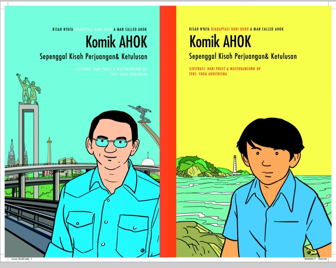 Yang berminat pre Order Komik #AManCalledAhok tolong diRituit atau Reply yah.. jika banyak yang mau beli akan segera direalisasikan secepatnya 😇