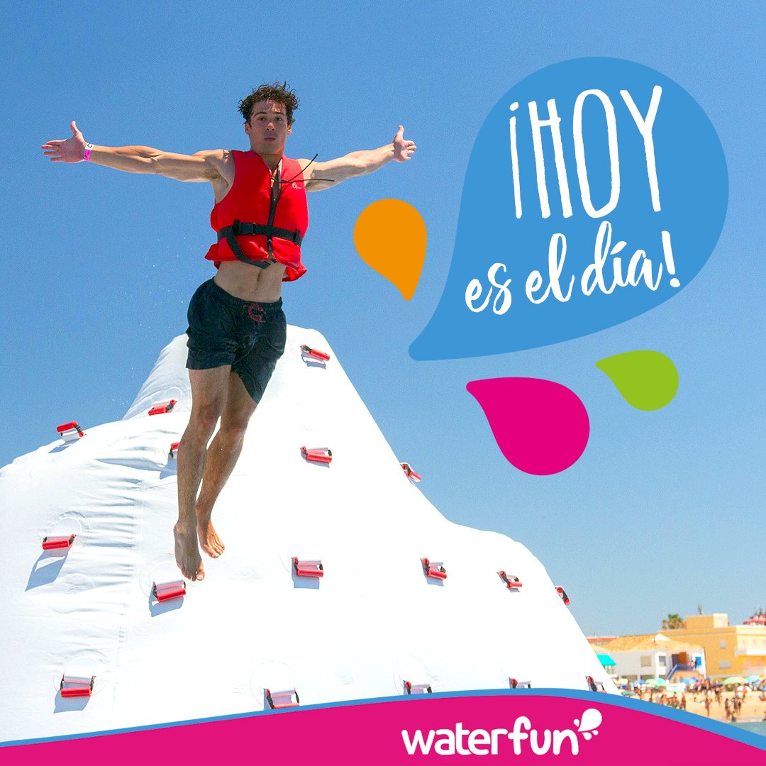 WaterfunES's tweet photo. ¡Hoy es el día! 

El #día perfecto para #disfrutar en uno de nuestros parques #Waterfun. 
Porque no hay mejor plan para un #sábado como #hoy.
No lo dejes pasar, ¡Vente hoy a WaterFun!

#playa #verano #amigos #felizsabado #felizfinde #friends #fun #beach #summer #HappyWeekend https://t.co/Z4JSD1Kl1y