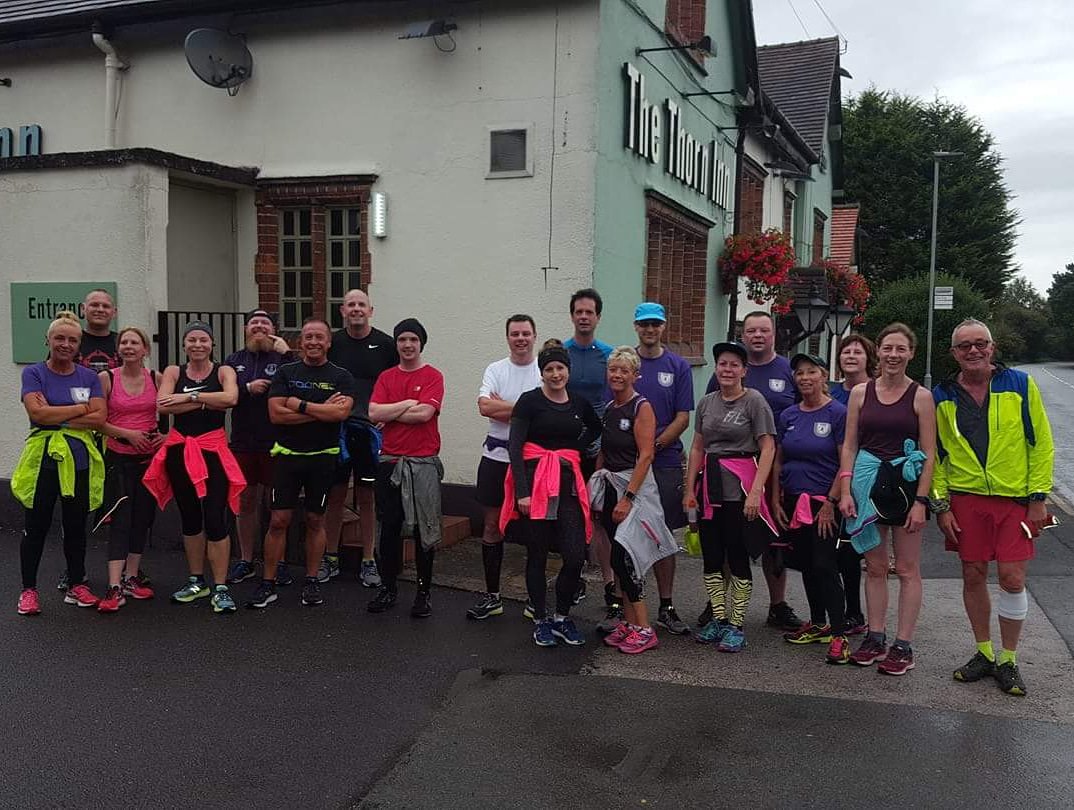 vprc_warrington's tweet photo. Well done to #TeamVPRC this morning who absolutely nailed the @runenglishhalf route and smashed #BroadLane Well done everyone. Enjoy your weekend. #TeamVPRC #MilesWithSmiles #Running #Warrington #C25k #10km #5km #HalfMarathon #Marathon #Runner #Local #Club #Fitness #Exercise https://t.co/bTUuGKabu0