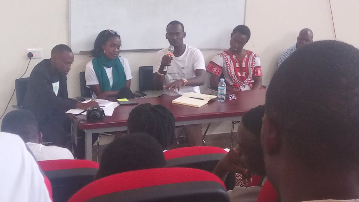 SarahAminahN's tweet photo. #RiseForClimate Summit at MUBS Uganda, happening now. Great stuff!
#girls4climate https://t.co/mw7qPWkvwx