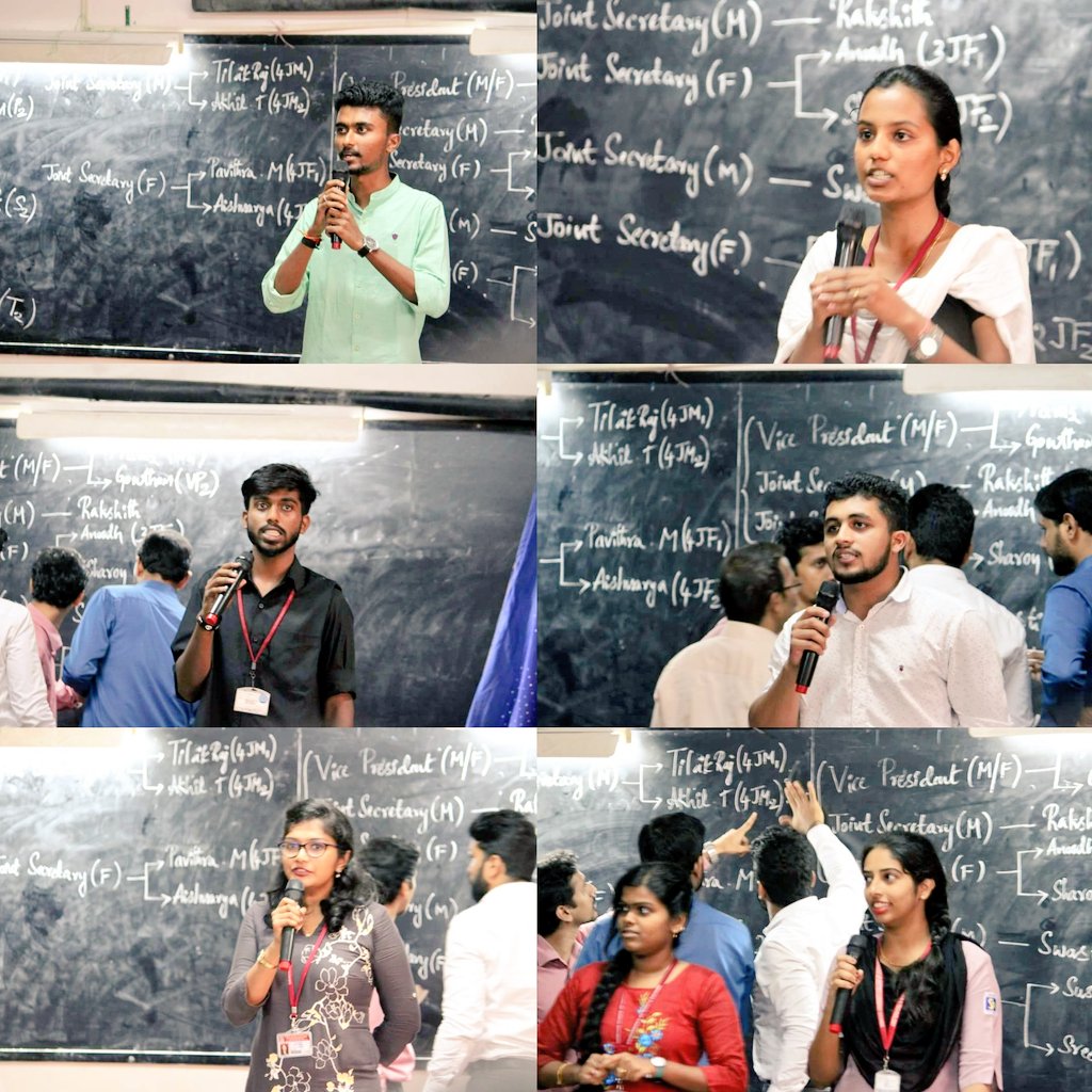 SRISTICA_SUCET's tweet photo. @DrRKHegde @shreeprakashb @Vidyadevi828942 @kkaushikp @MayyaShashanka @AbhiKarwar @SwasthikGhate @SUCETMukka @Yarhok @SSuchetan @MogerShekhar @NEHAJOY94 @jintu_joseph @civilengineered @CivilEngineerin @CivilEnginerd @ConstructionMag @CONSTRUCTIONews @surajyvkotian @ProfSRK @skillshare @narendramodi @MangaloreCity @manipalblog @hashmangaluru @NitteSanath @PMOIndia @HRDMinistry @ugc_india @PrakashJavdekar Glimpses of #Election conducted for the post of President &amp; other Office Bearers of #CivilEngineering Students Association #SRISTICA for the year 2018-19. We at #SUCET do believe in &amp; practice #Democracy to promote #civilengineering Students as #Leaders in Society #Mangaluru https://t.co/cocHxanPFh