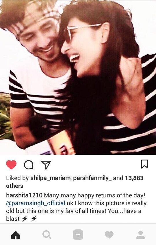 ParShKiSmile's tweet photo. #HappyBirthdayParamSingh My Bhatia.😍😚
And its d Gft... For Him, and for us. 
#ParShForLife
Miss u allll..... https://t.co/gBnJ8zC6jV