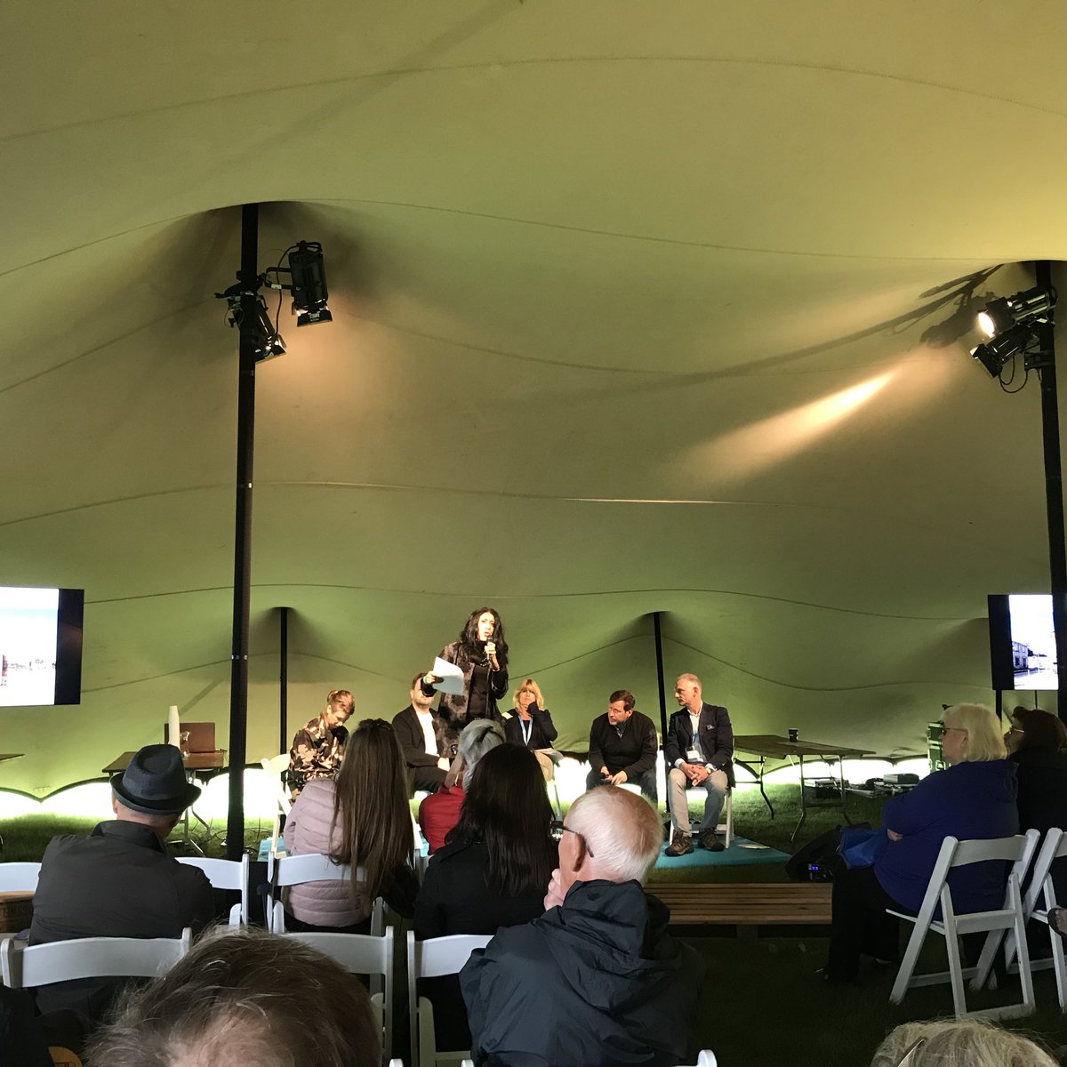Buzzing after a brilliant first <a href="/BigTentIdeas/">Big Tent Ideas Festival</a> #Arts &amp; #Culture session this morning - how culture can bring people together...
So much to inspire - particularly <a href="/Zehra_Zaidi/">Zehra Zaidi</a> speaking about <a href="/citiesofhope/">Cities of Hope</a>...