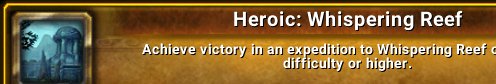 Hocuspocus2214's tweet photo. Check out this Achievement! [Heroic: Whispering Reef] #Warcraft https://t.co/W9gYf6XCv8