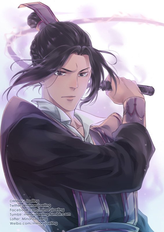 jiang cheng (modao zushi) drawn by stariwei