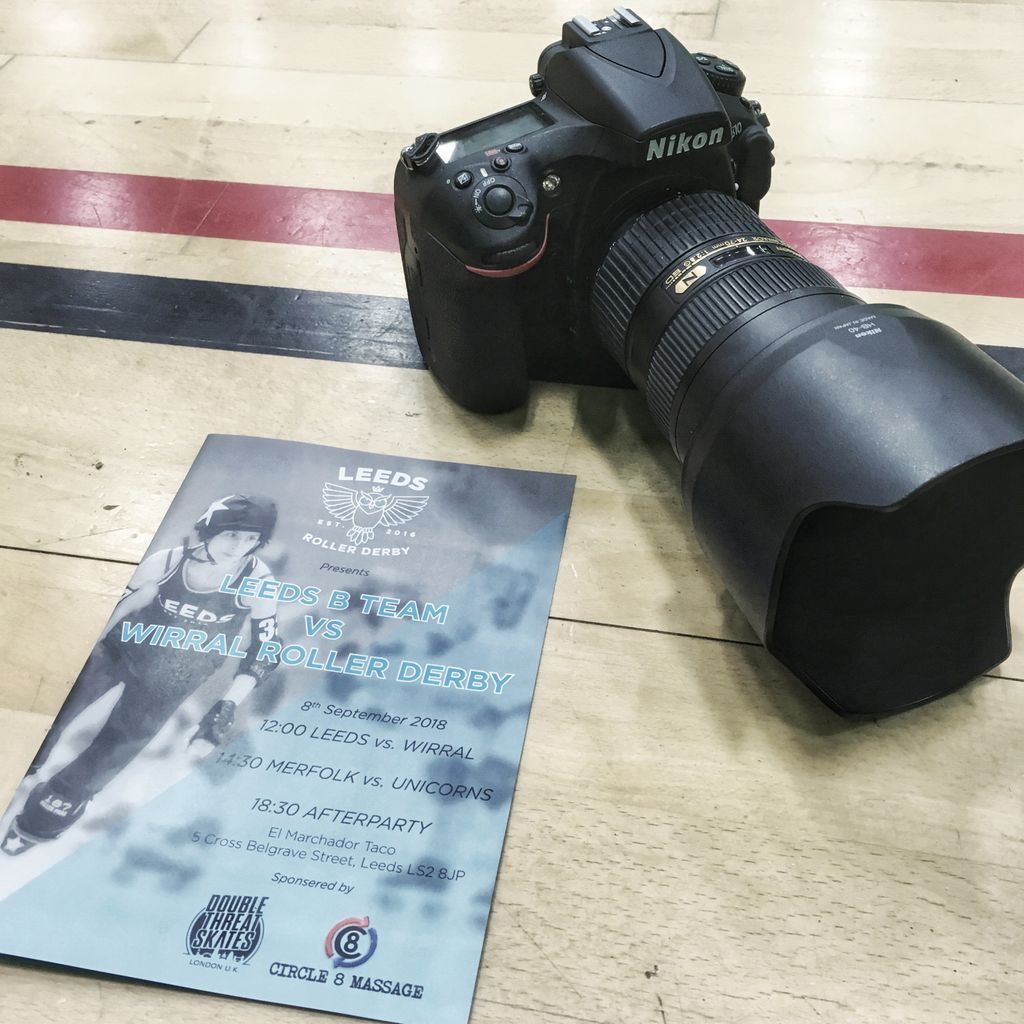 Nixies_nic's tweet photo. Warming up for a busy weekend with a Roller Derby match and wait is that my photo on the front of the leaflet 😄  #camera #photography #sportsphotography #rollerderby #sport #sports #leeds #theedge #printedphoto #advertising #leaflet #happy #feelingproud #nikon #sportshall https://t.co/nIyb9AvtE0