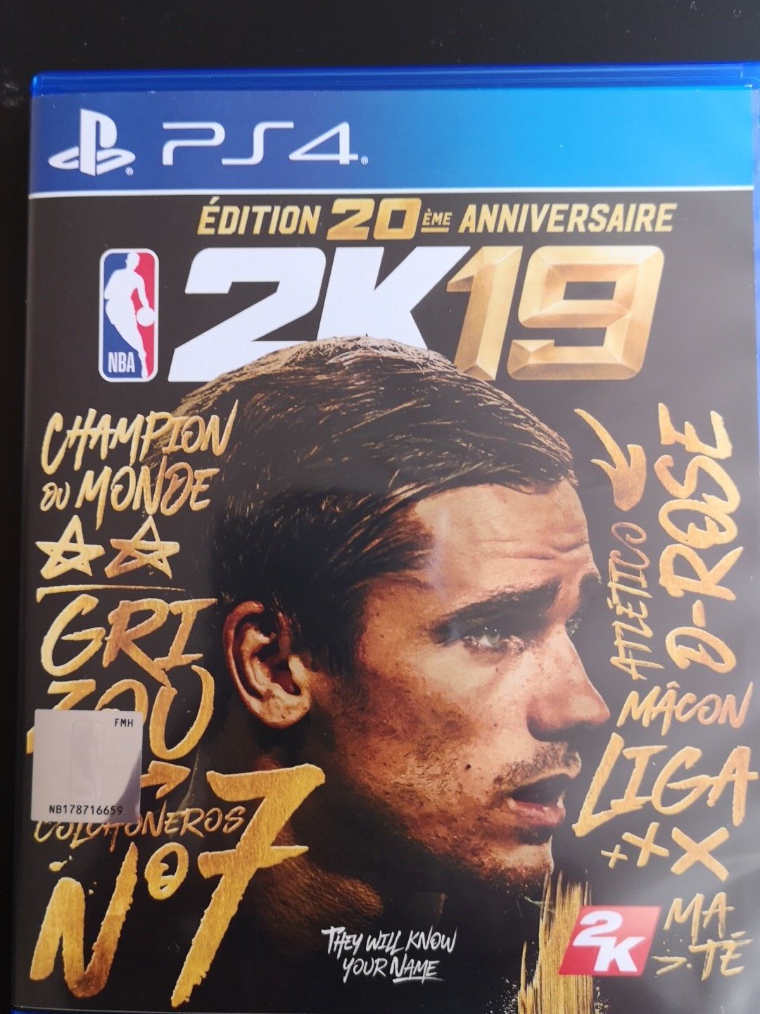 Antoine Griezmann Merci 2kfrance Antoine Griezmann Merci 2kfrance