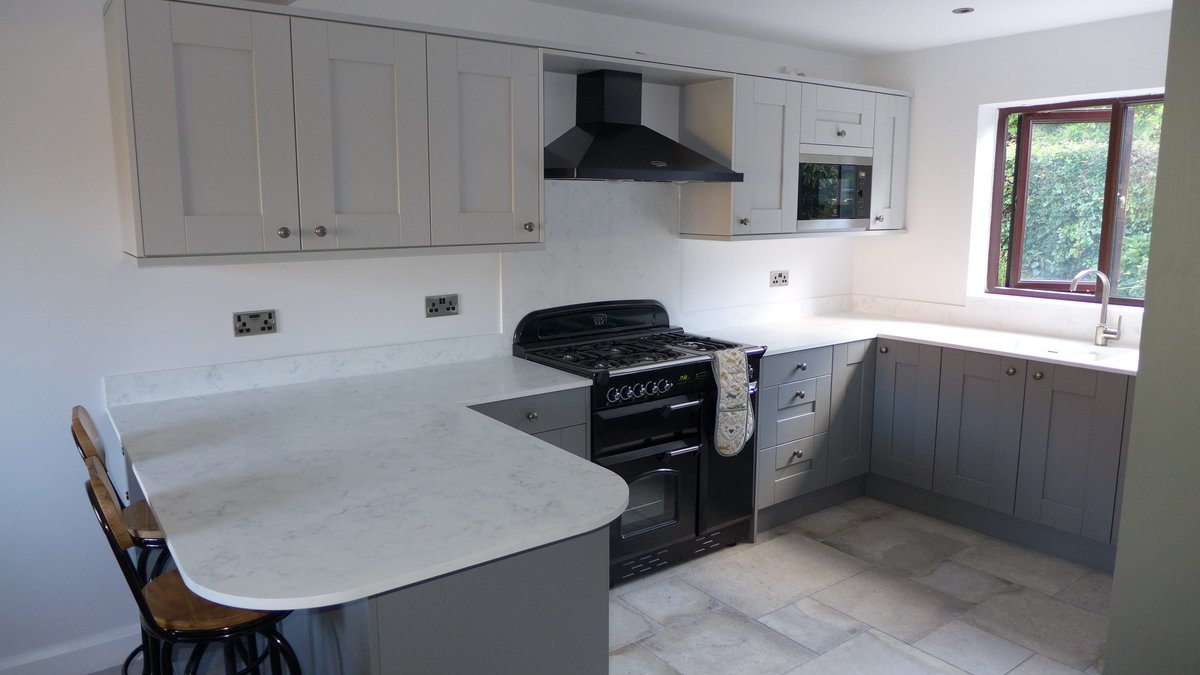 LochAnnaKitchen's tweet photo. This beautiful kitchen was recently completed by our customer @TGBUILDERSM. Our Grained Dust Grey &amp; Dove Grey mixed 👍😍
#kitchen #kitchendesign #kitchenstyle #kitcheninspo #kitcheninspiration #interiordesign #interiors #greykitchens #beautifulkitchens #transformation https://t.co/6DrAdybmsE